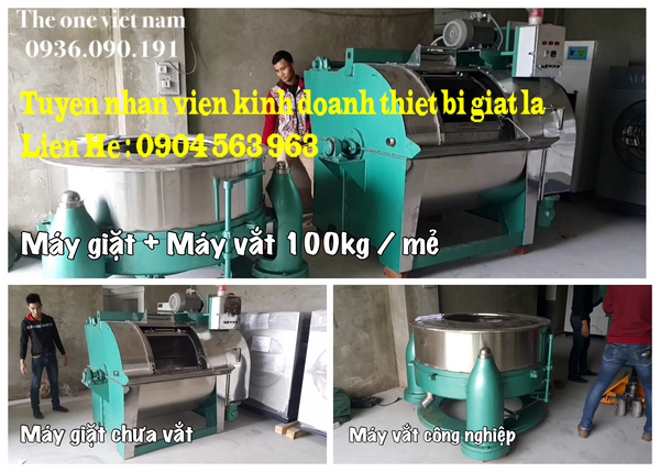 Tuyển nhân viên bán hàng máy giặt máy sấy công nghiệp nhập khẩu 