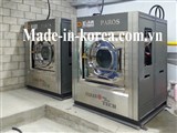 Máy giặt công nghiệp được lựa chọn sử dụng phổ biến nhất trong giặt khô là hơi